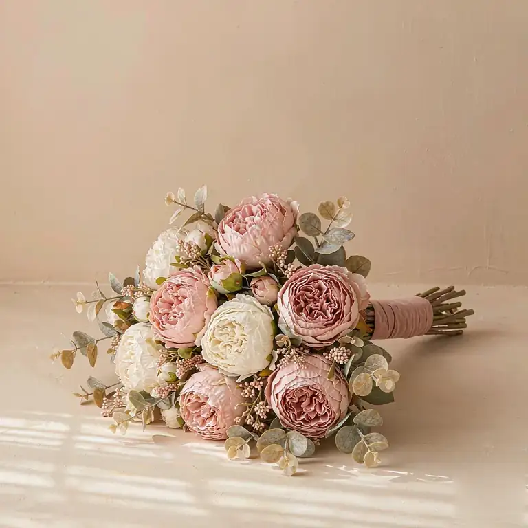 Peony Bouquet — Blush